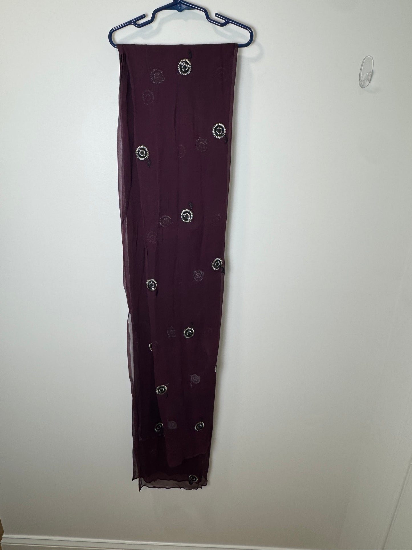 Maroon Circles Suit - 44