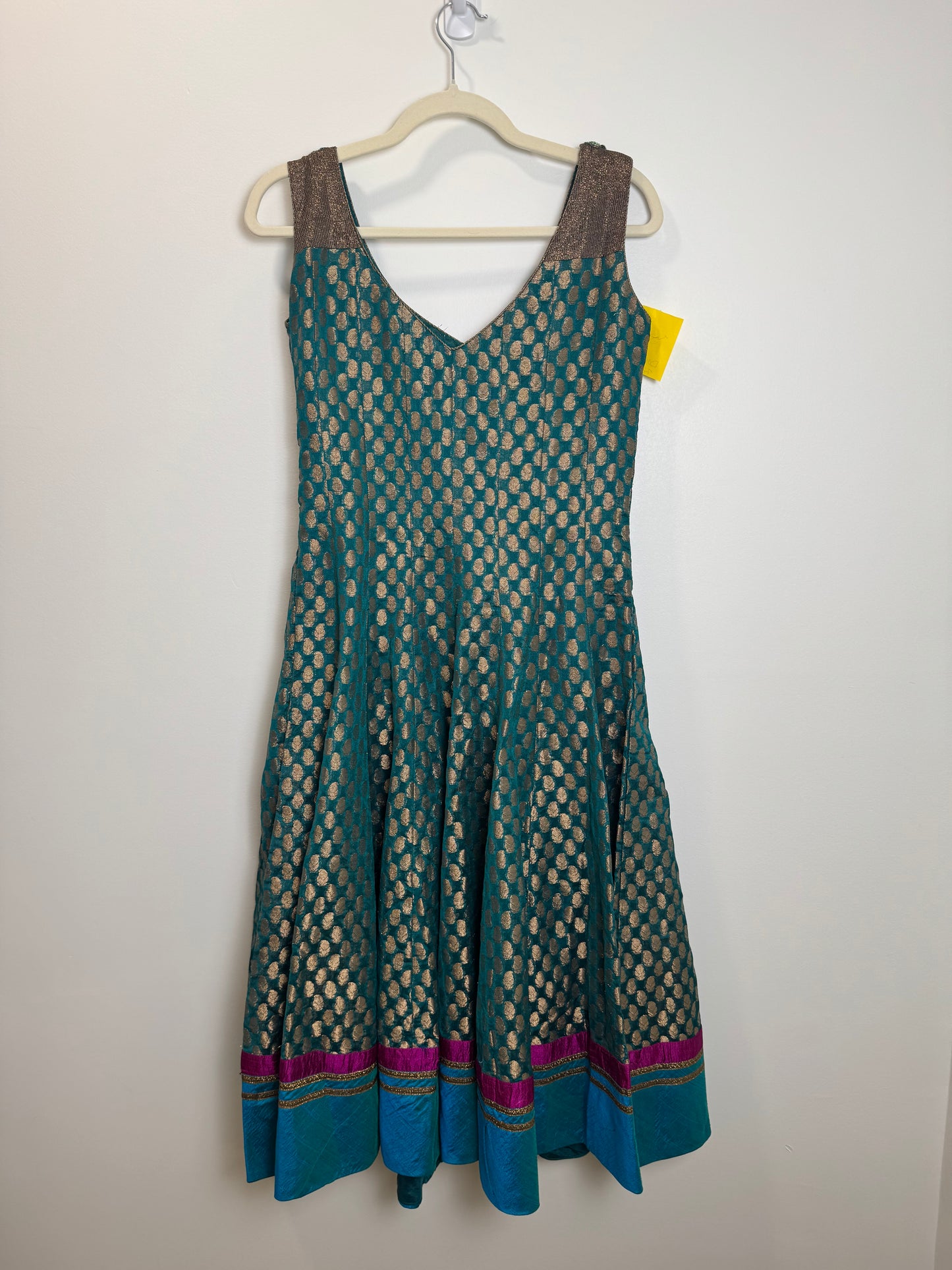 Green Teal Anarkali Kurta - 36