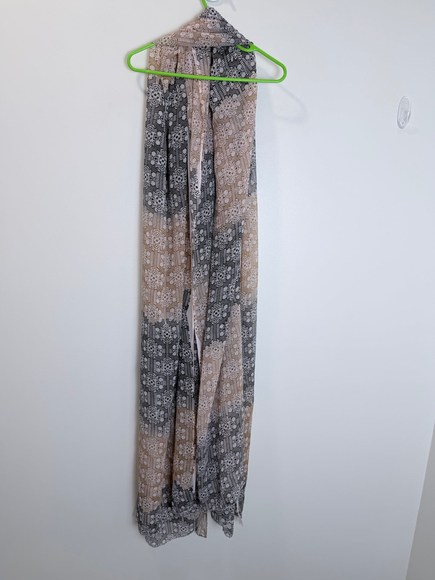 Black Beige Print - Size 40