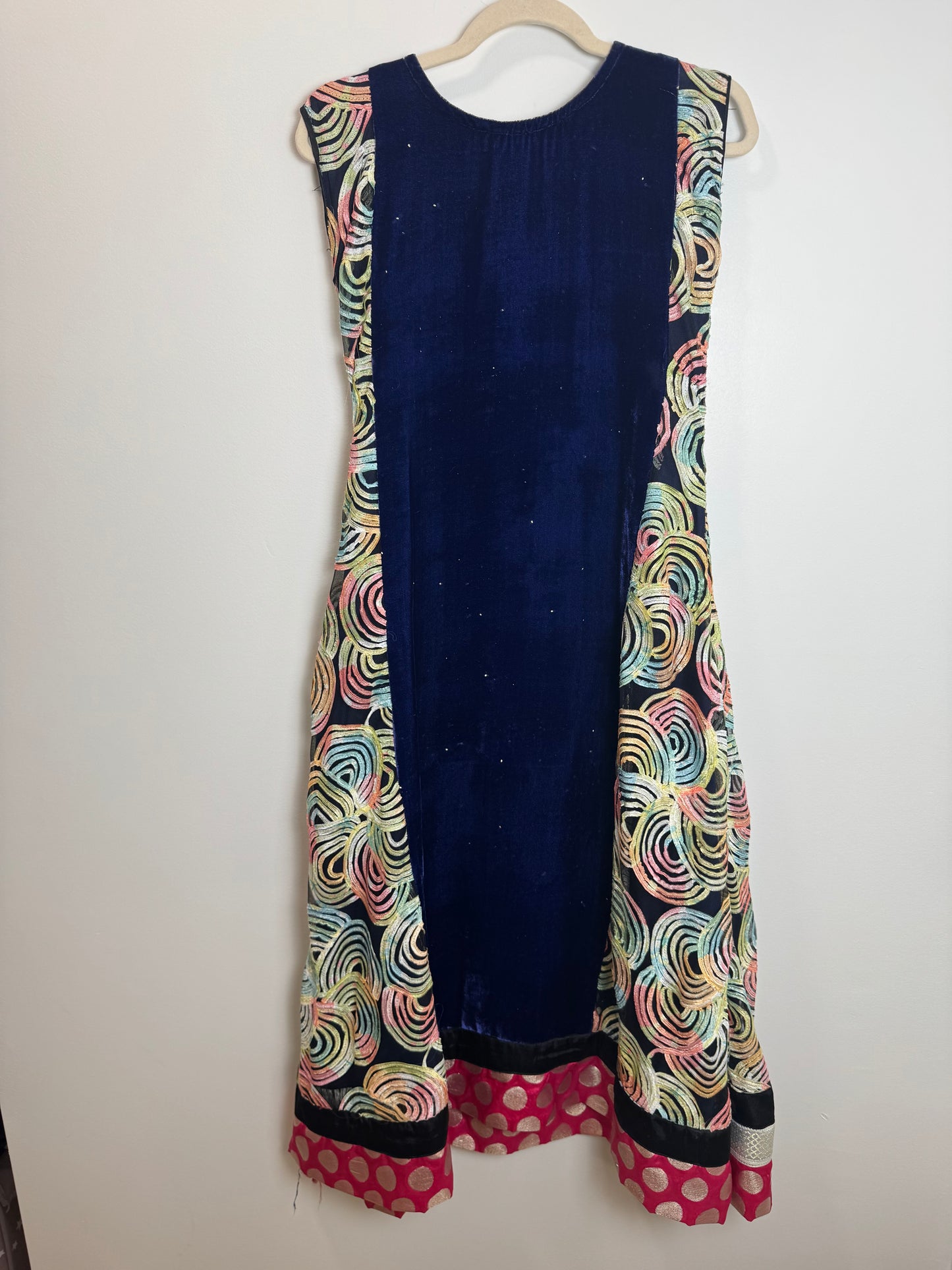 Blue Colorful Kurta - 34