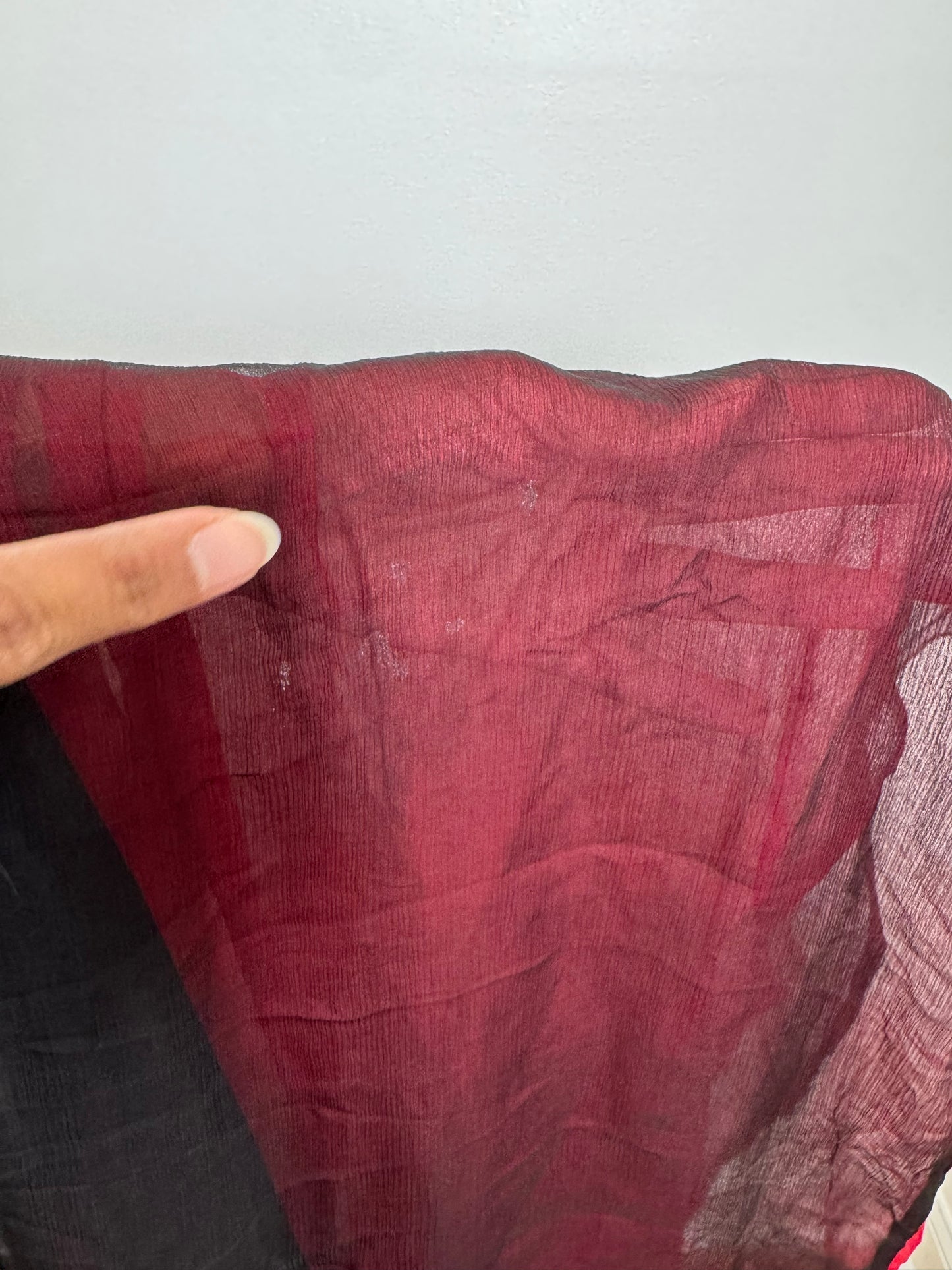 Red Black Kurta & Dupatta - 38
