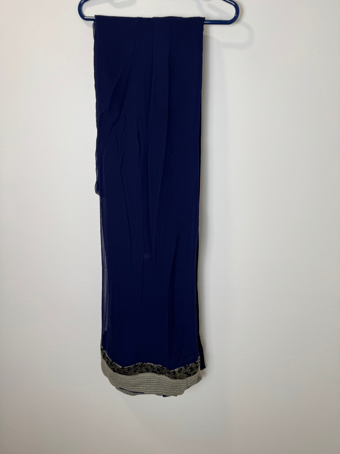 Navy Olive Kurta & Dupatta - 44
