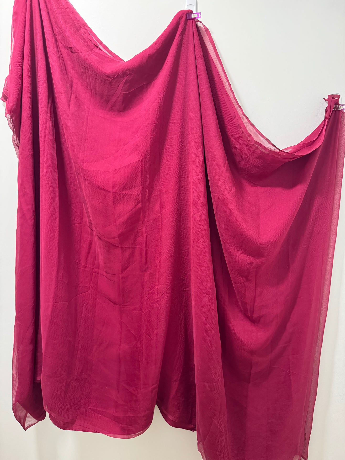 Maroon Sari