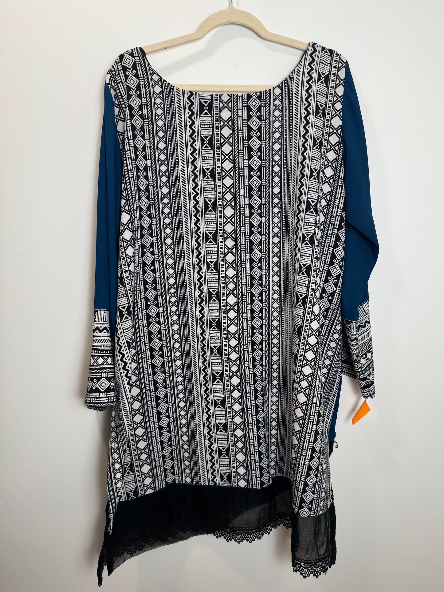 Blue black print - 44