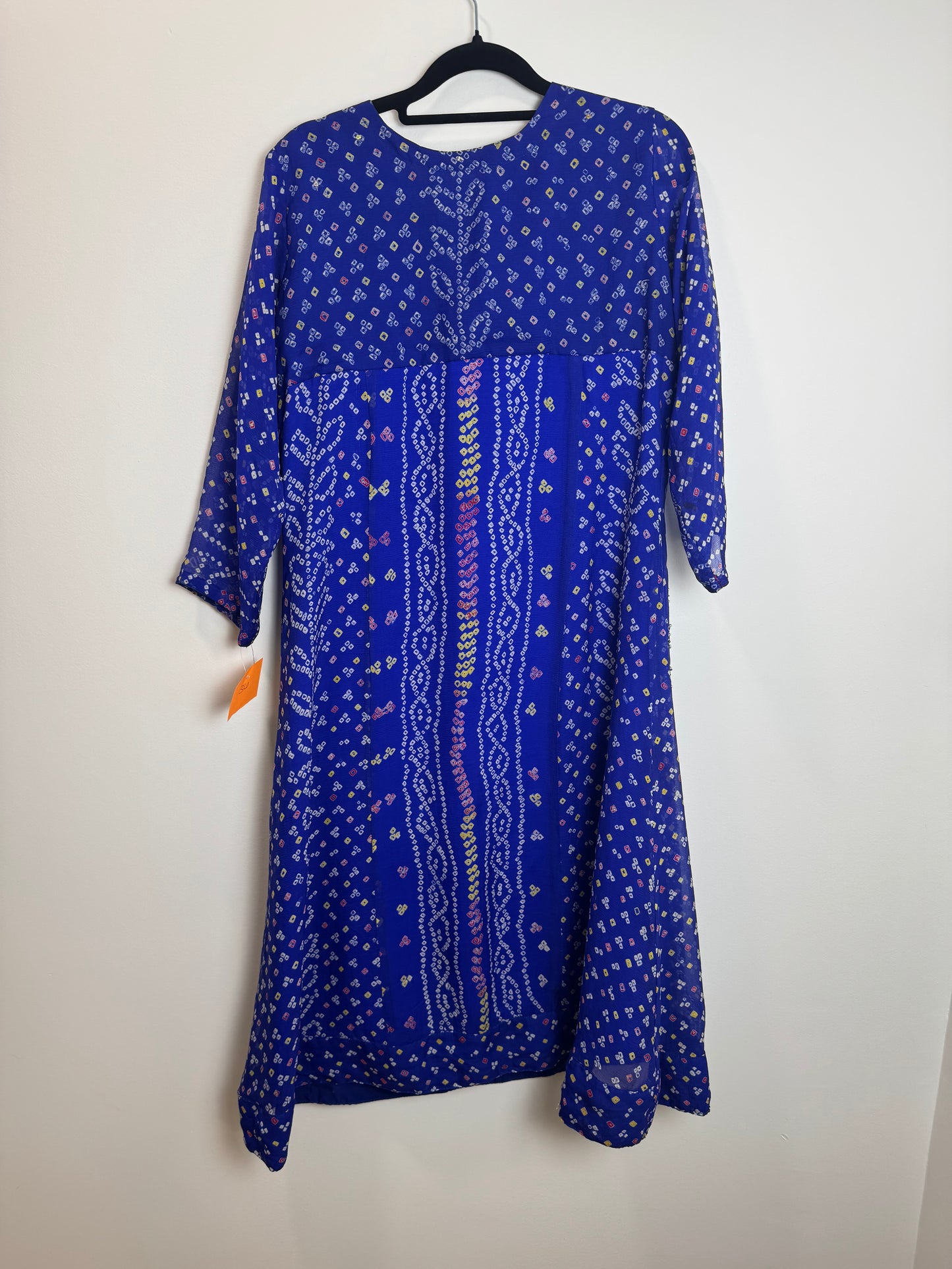 Blue Bandhani Kurta - 36