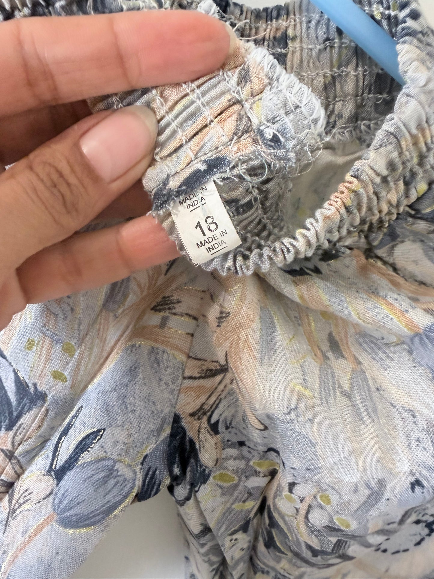 Gray Pant Suit - Kids Size 18