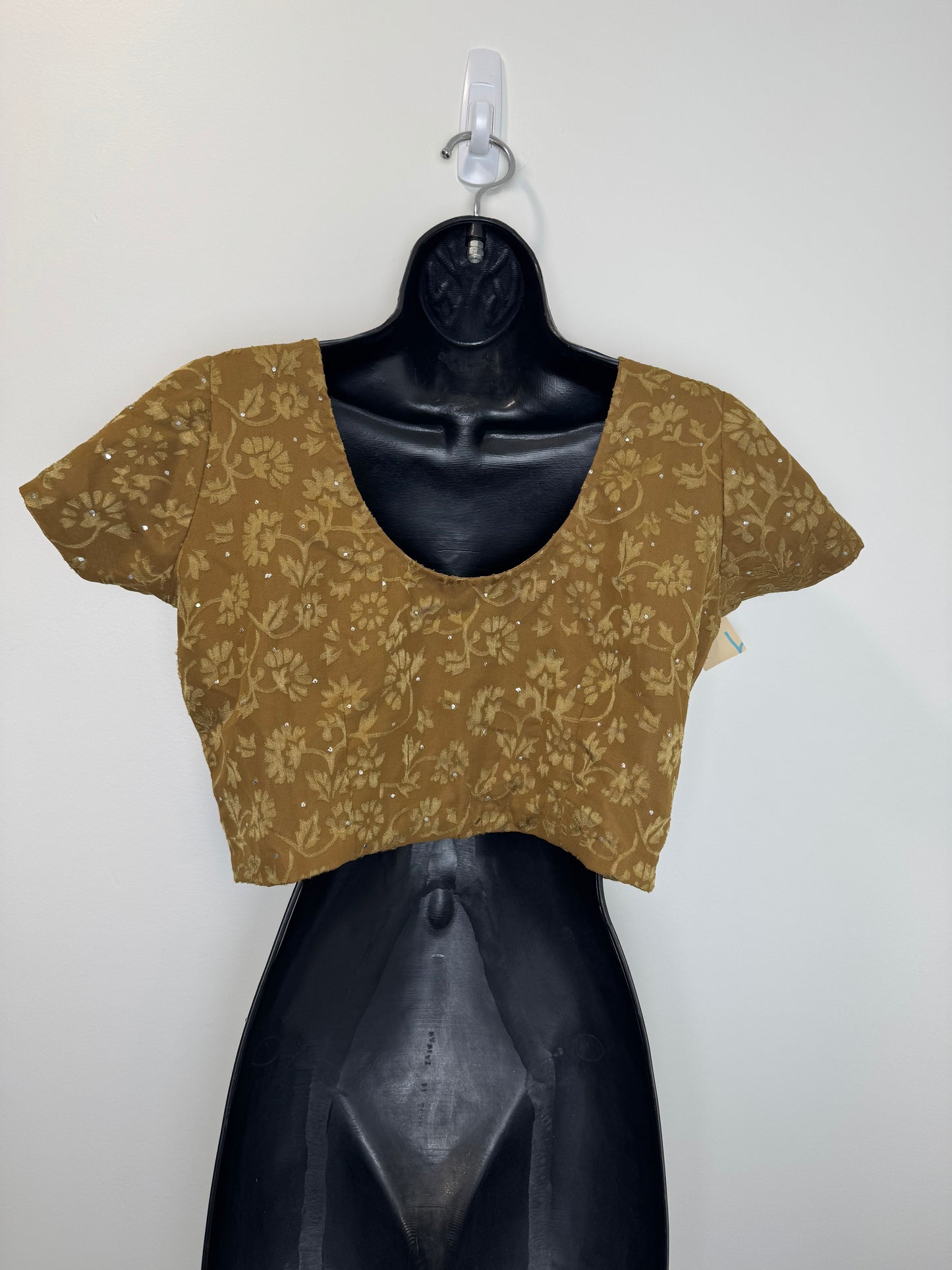 Mustard Green Blouse - 38