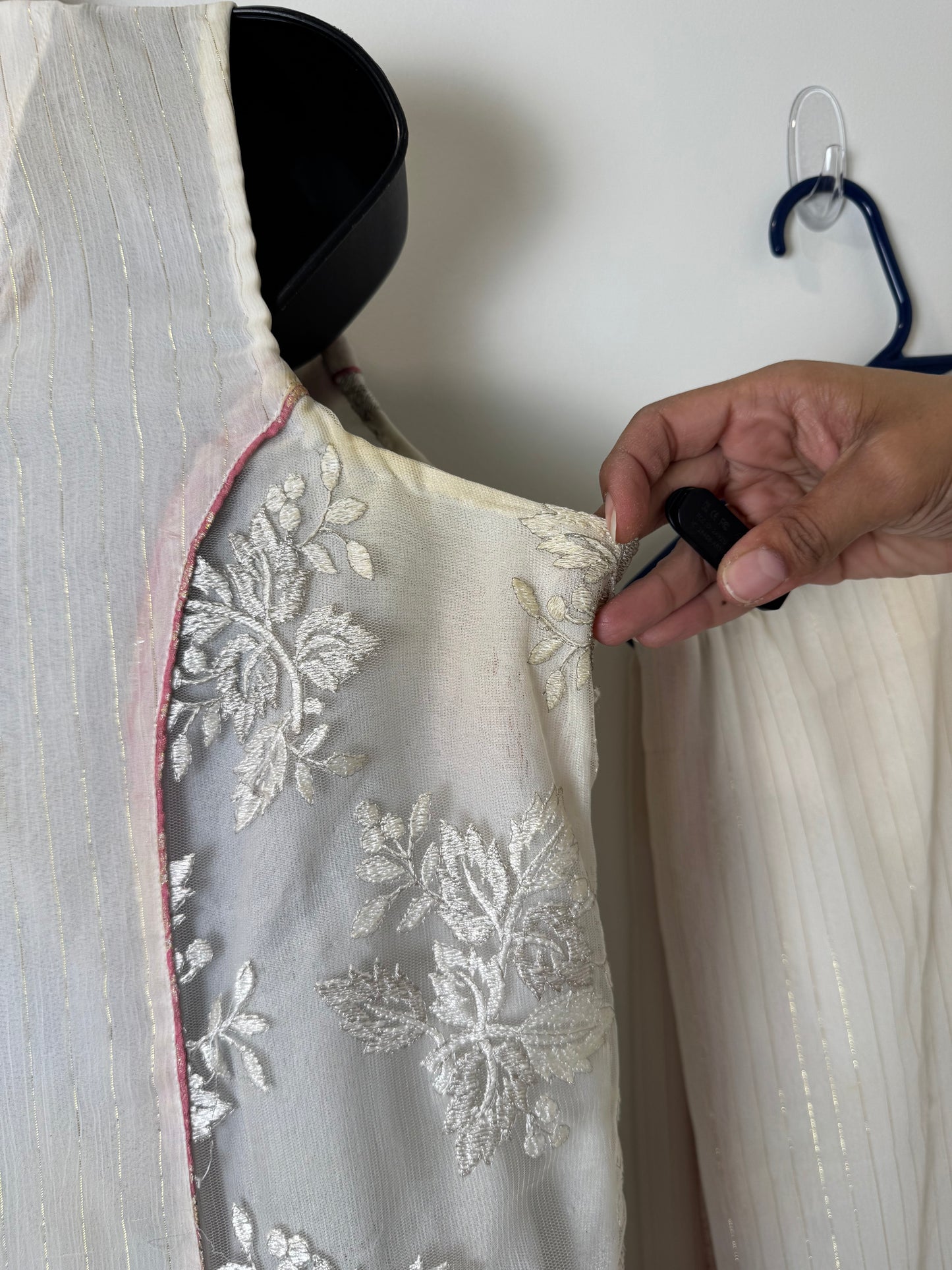 White Kurta & Dupatta - 44