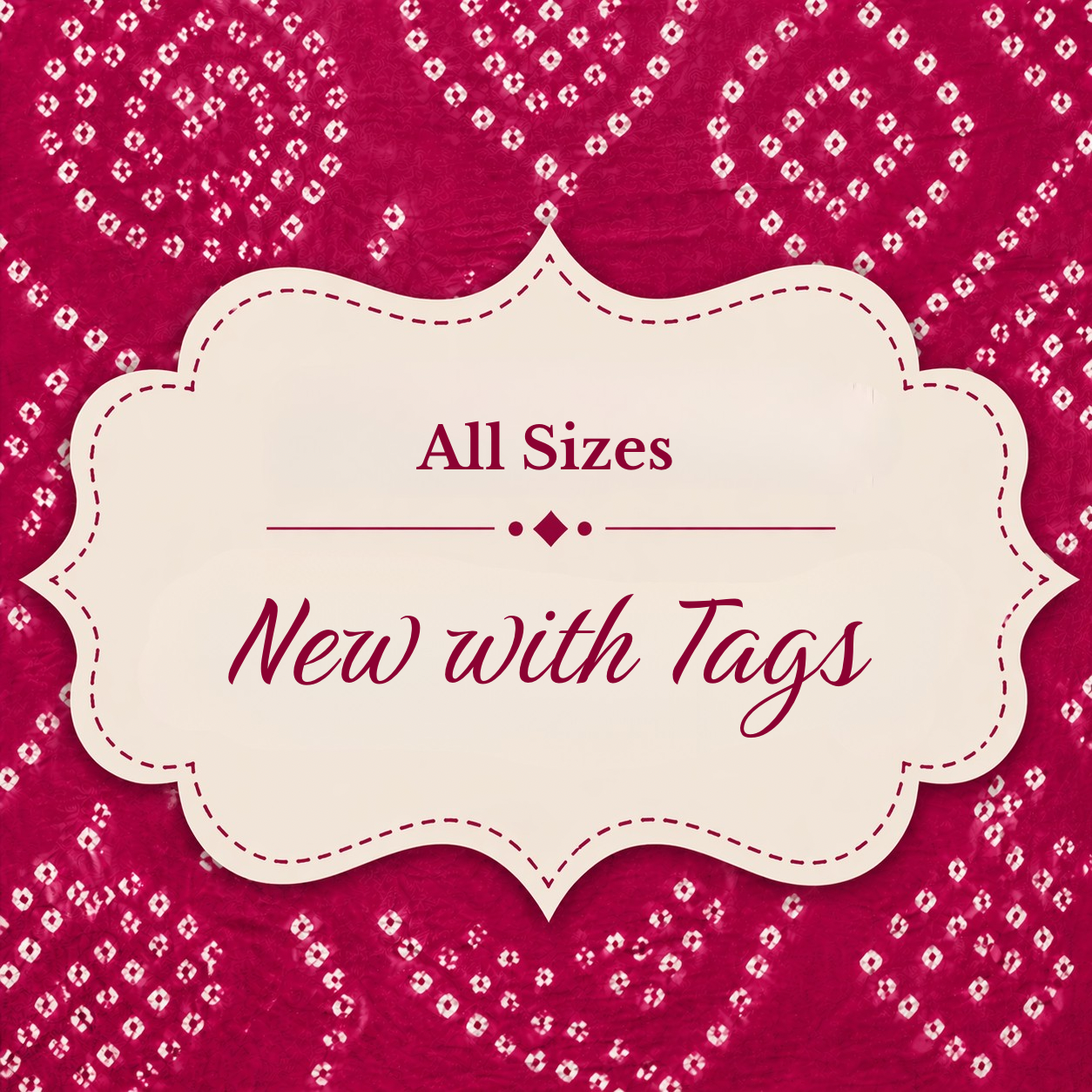 New with Tags - All Sizes