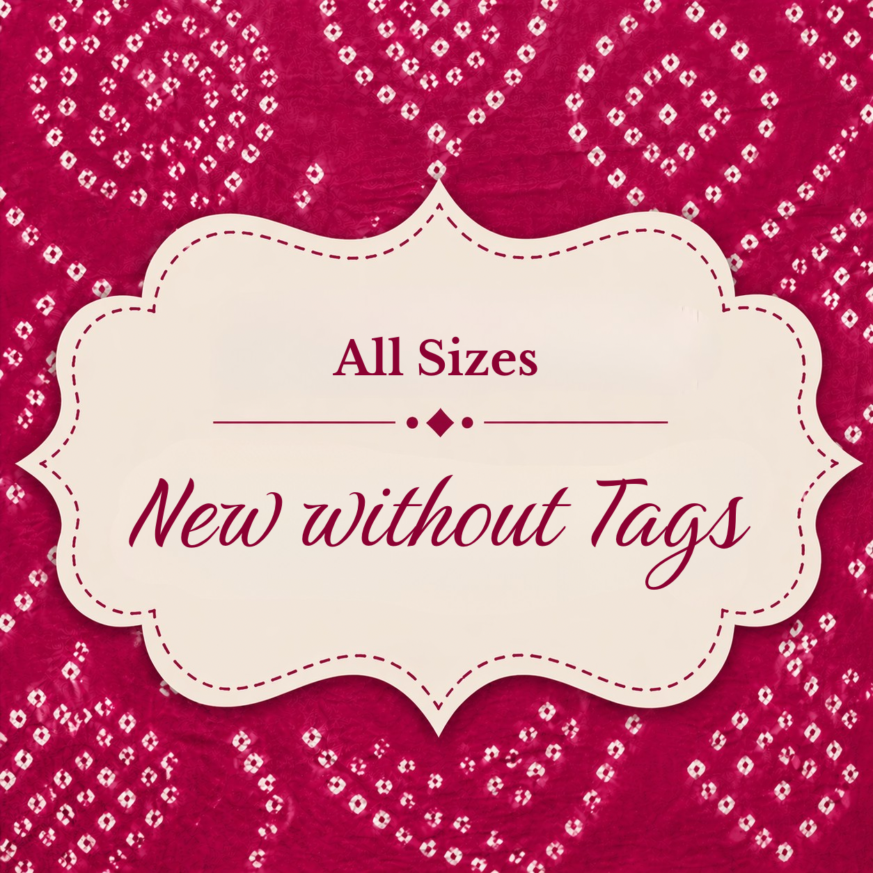 New without Tags - All Sizes