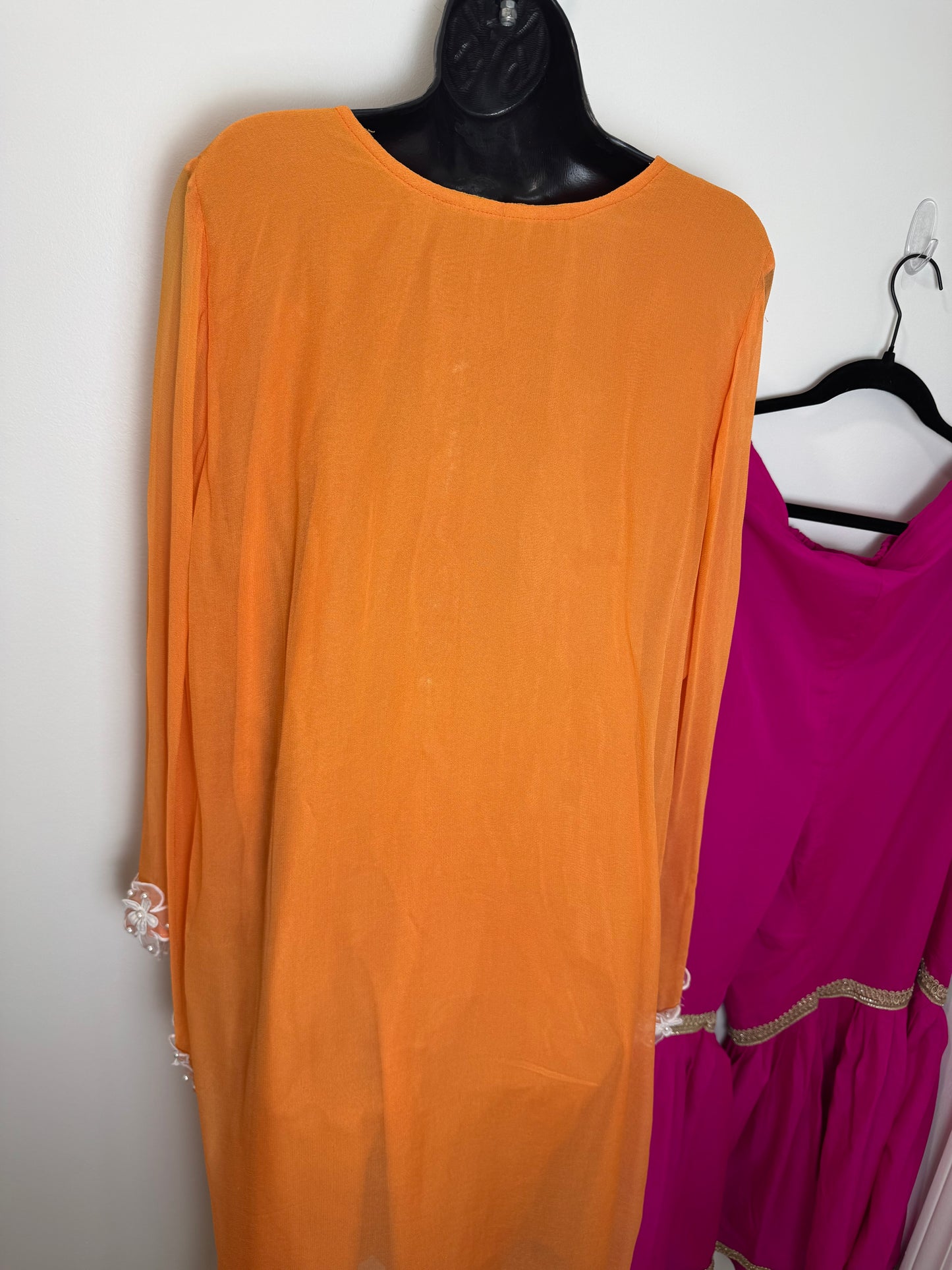 Orange Pink Sharara - 46