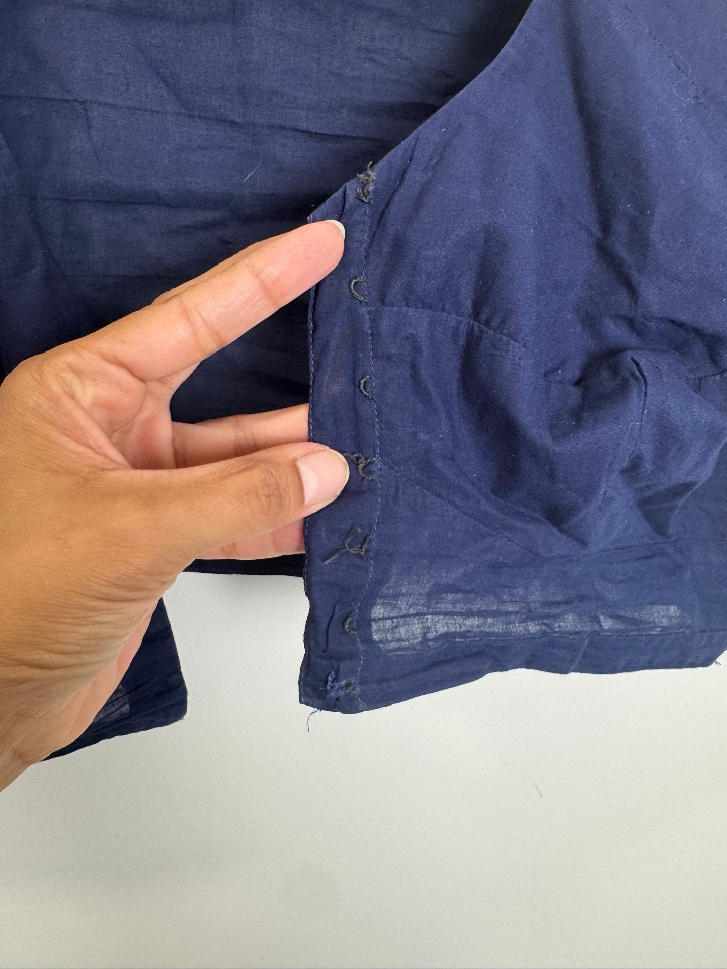 Navy Blue Blouse - 40
