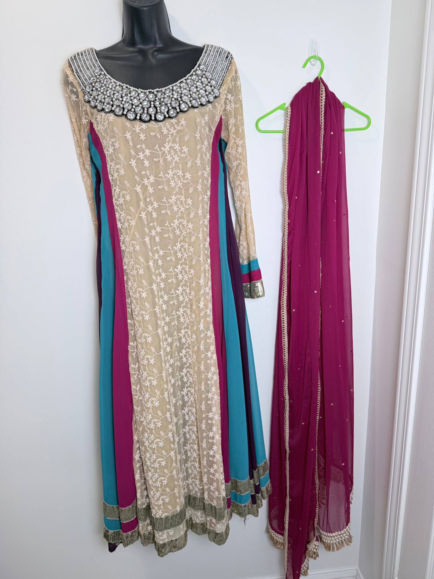 Beige Multicolor - Size 36