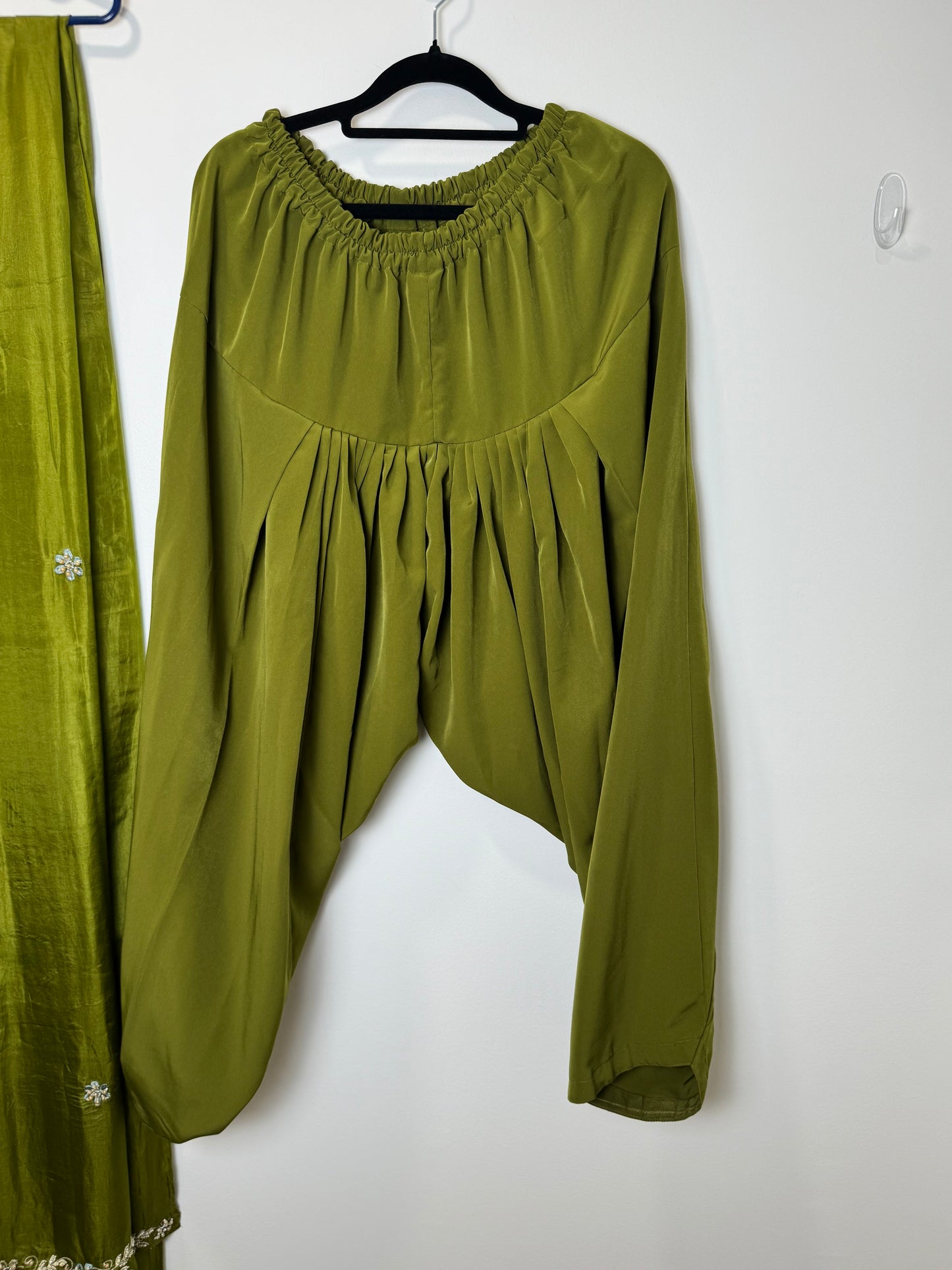 Olive Green Suit - 44
