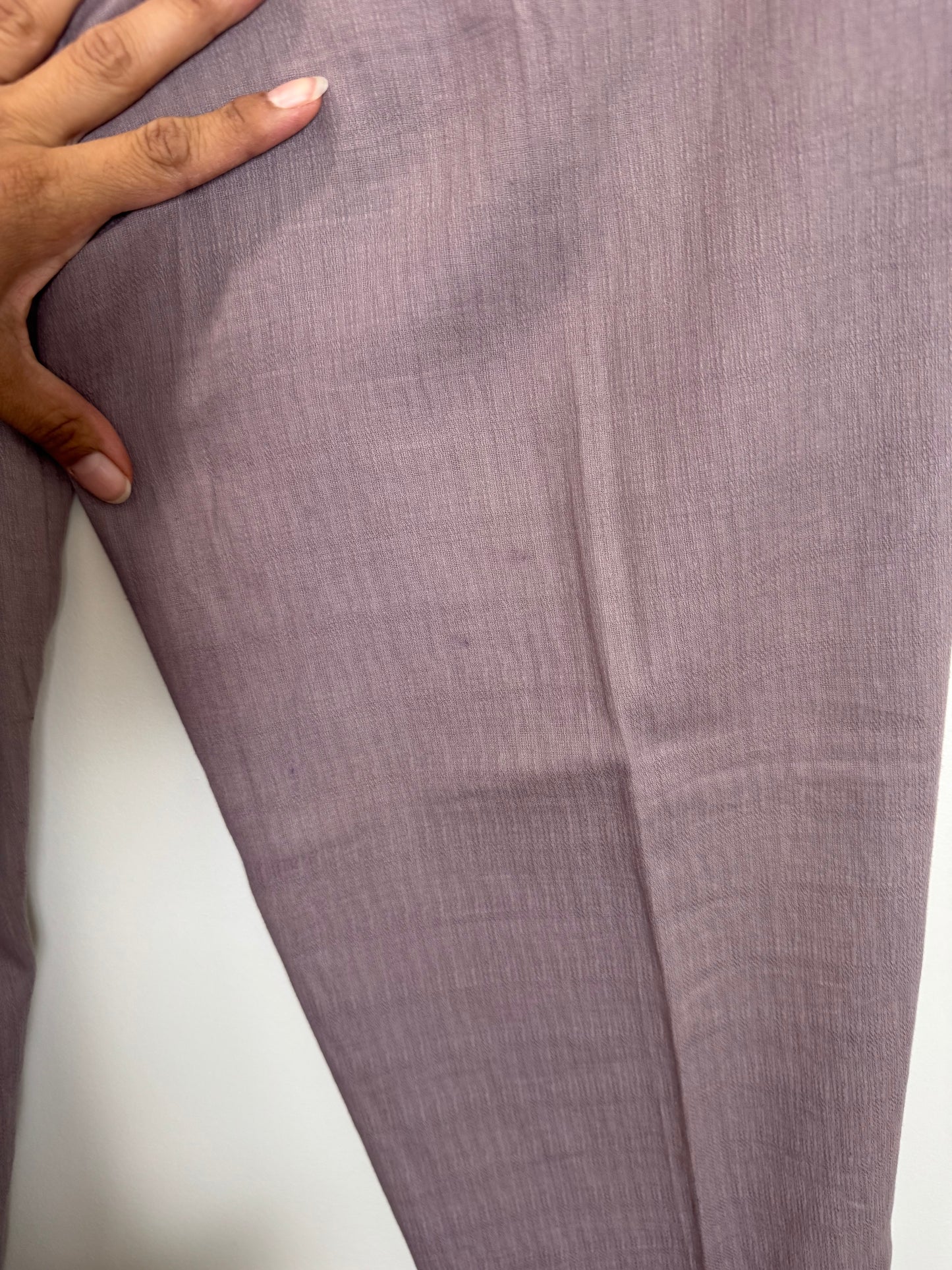 Mauve Shaded Kurta & Pants - 38