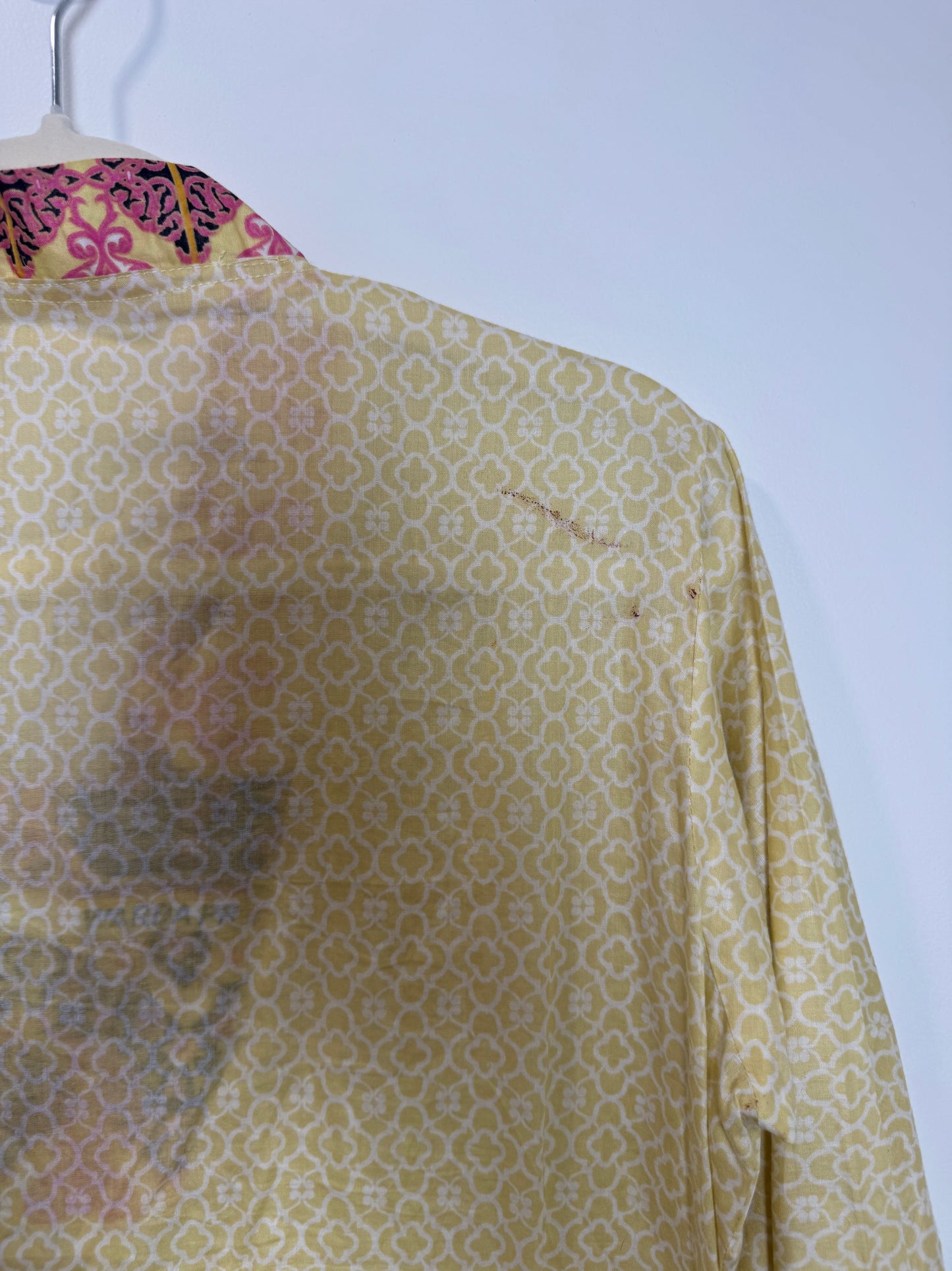 Beige red kurta - 42