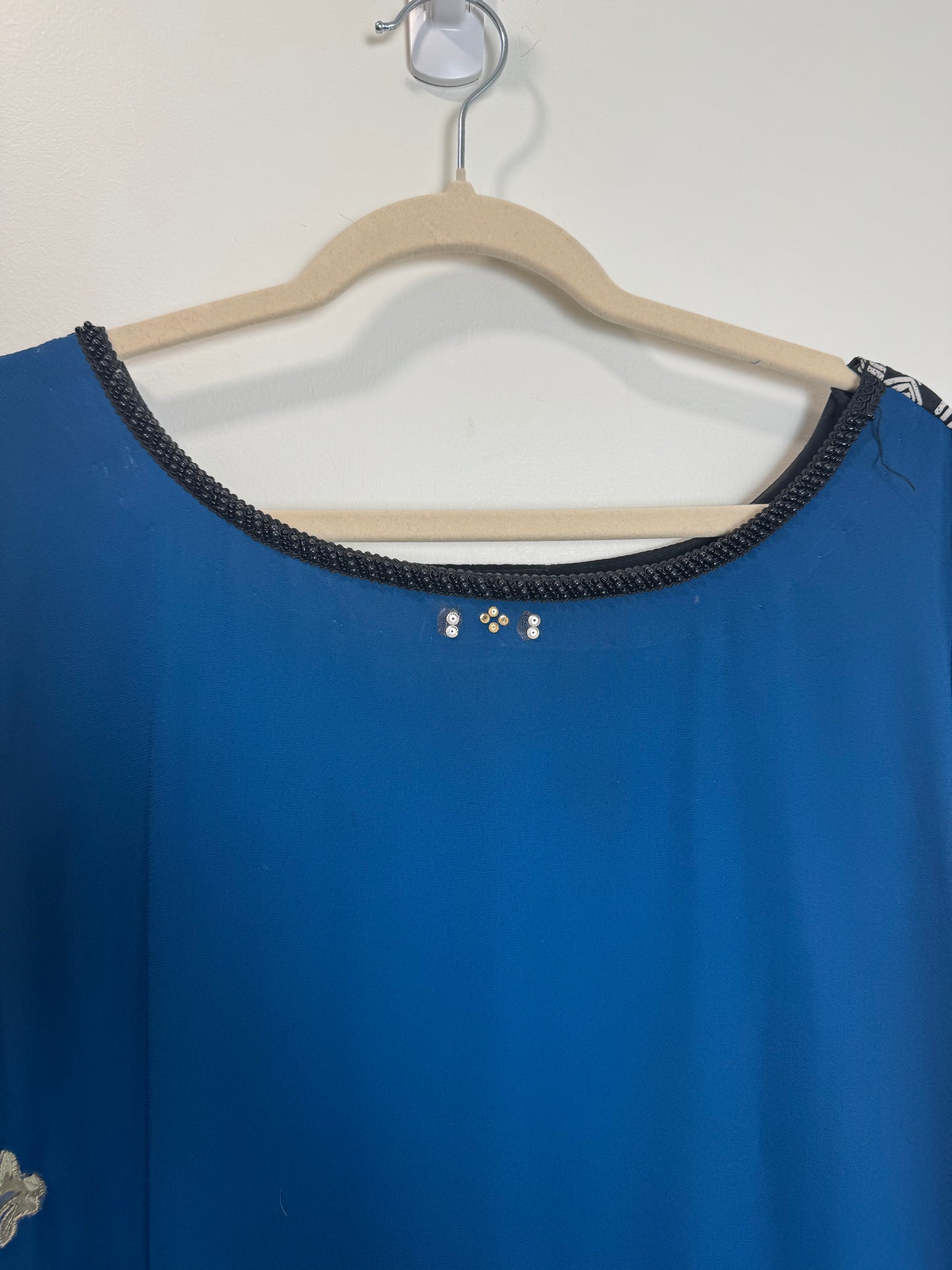 Blue black print - 44
