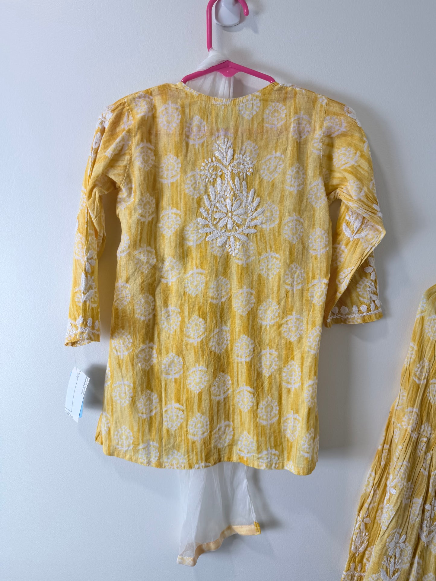 New Yellow White - Kids Size 18