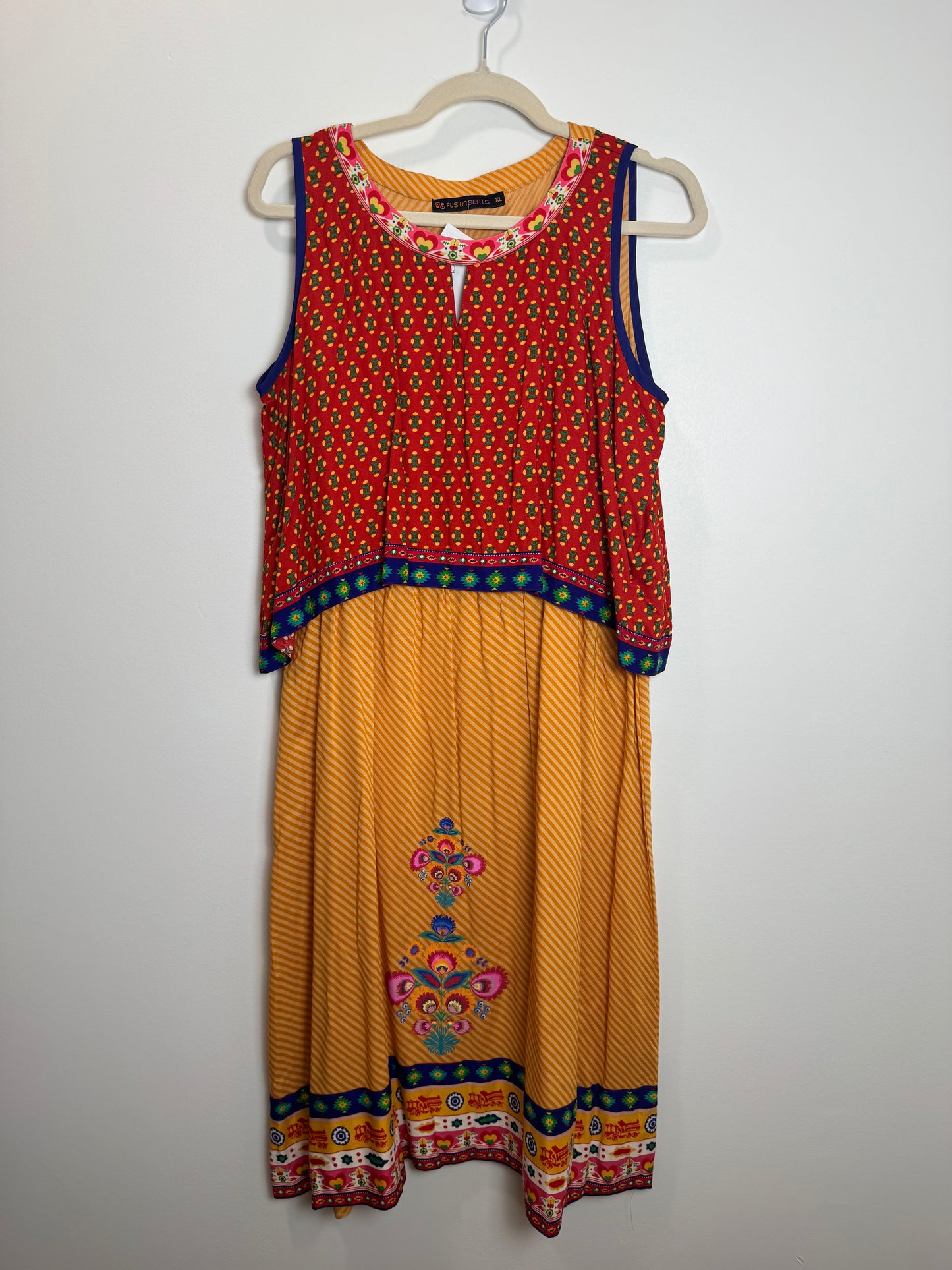 Orange Red Kurta - 42