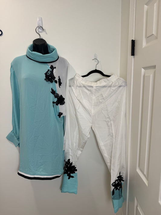 Tiffany Blue White - 42