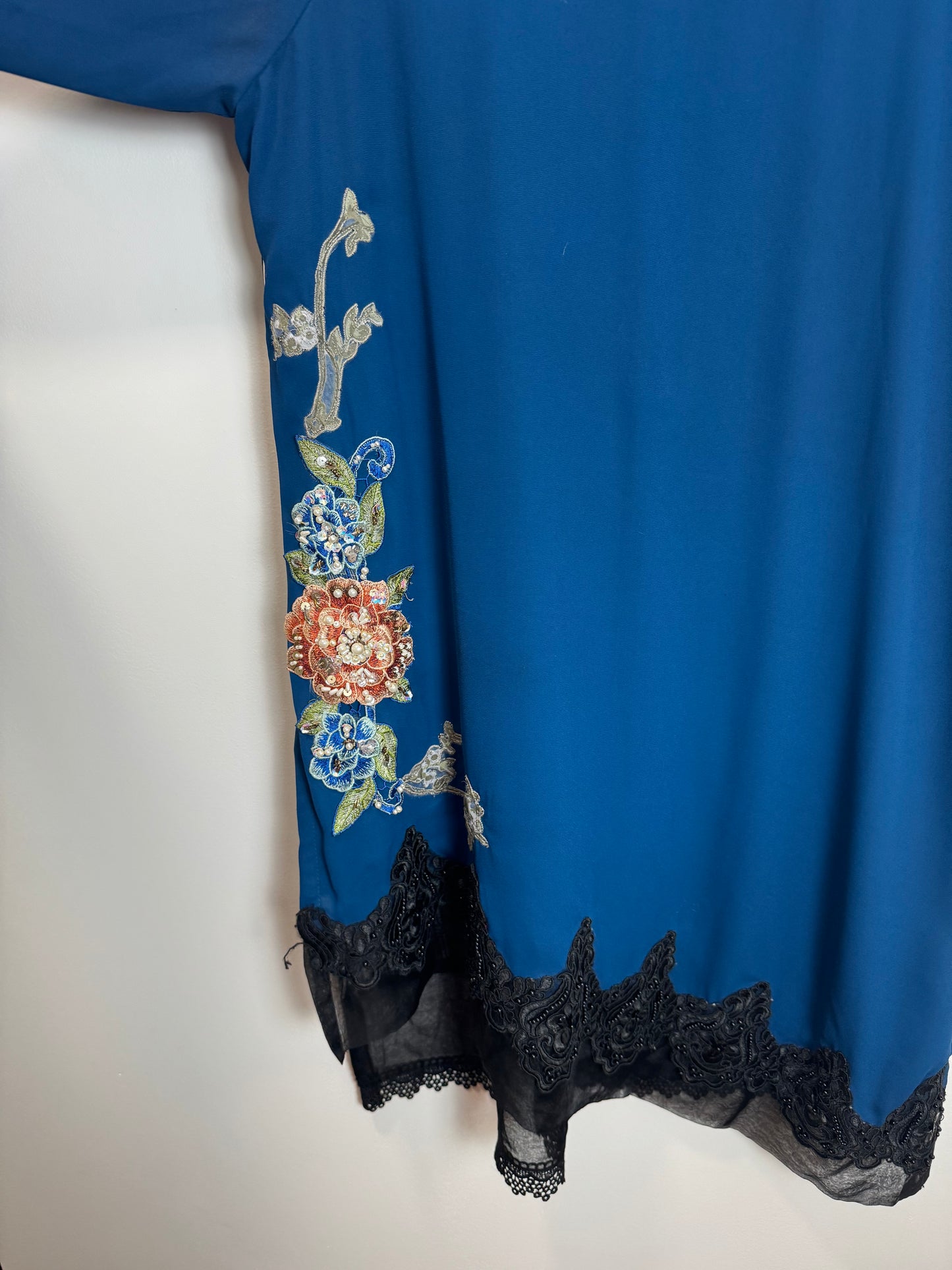 Blue black print - 44