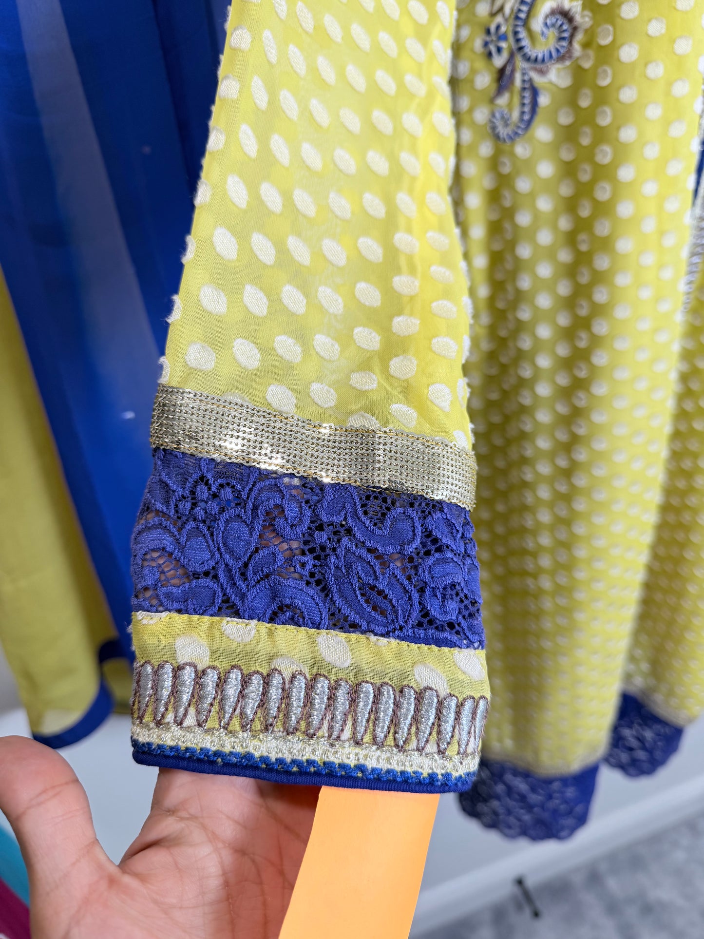 Yellow Blue - Size 36