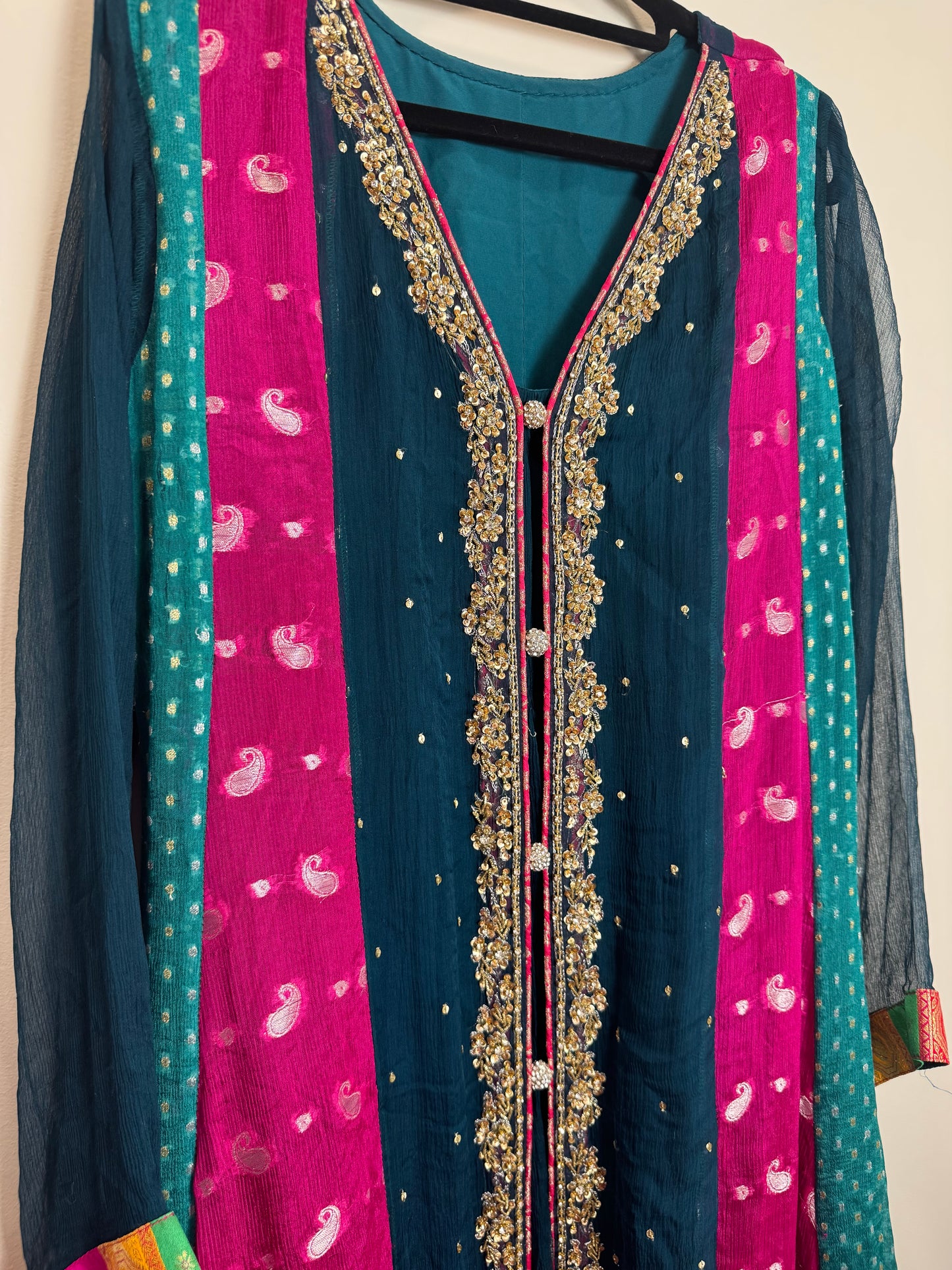 Blue multicolor kurta - 42
