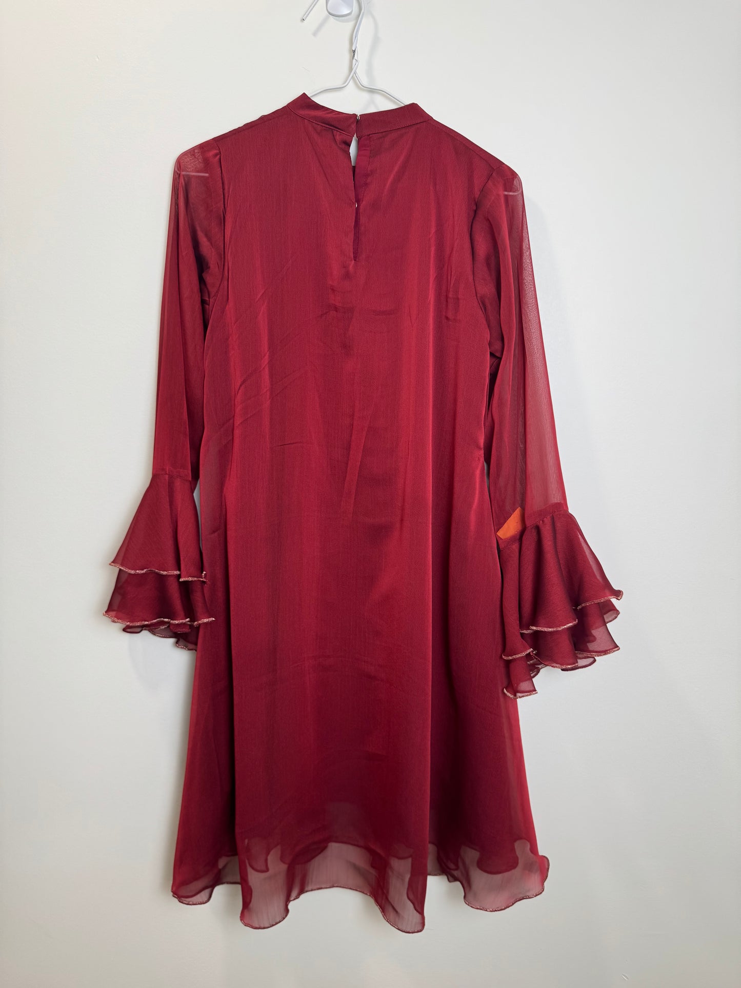 Maroon Gold Kurta - 38