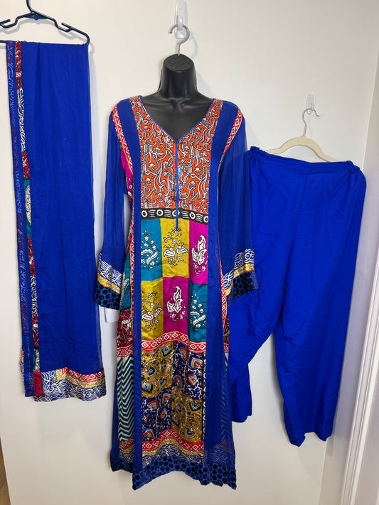 Blue Multicolor - 44