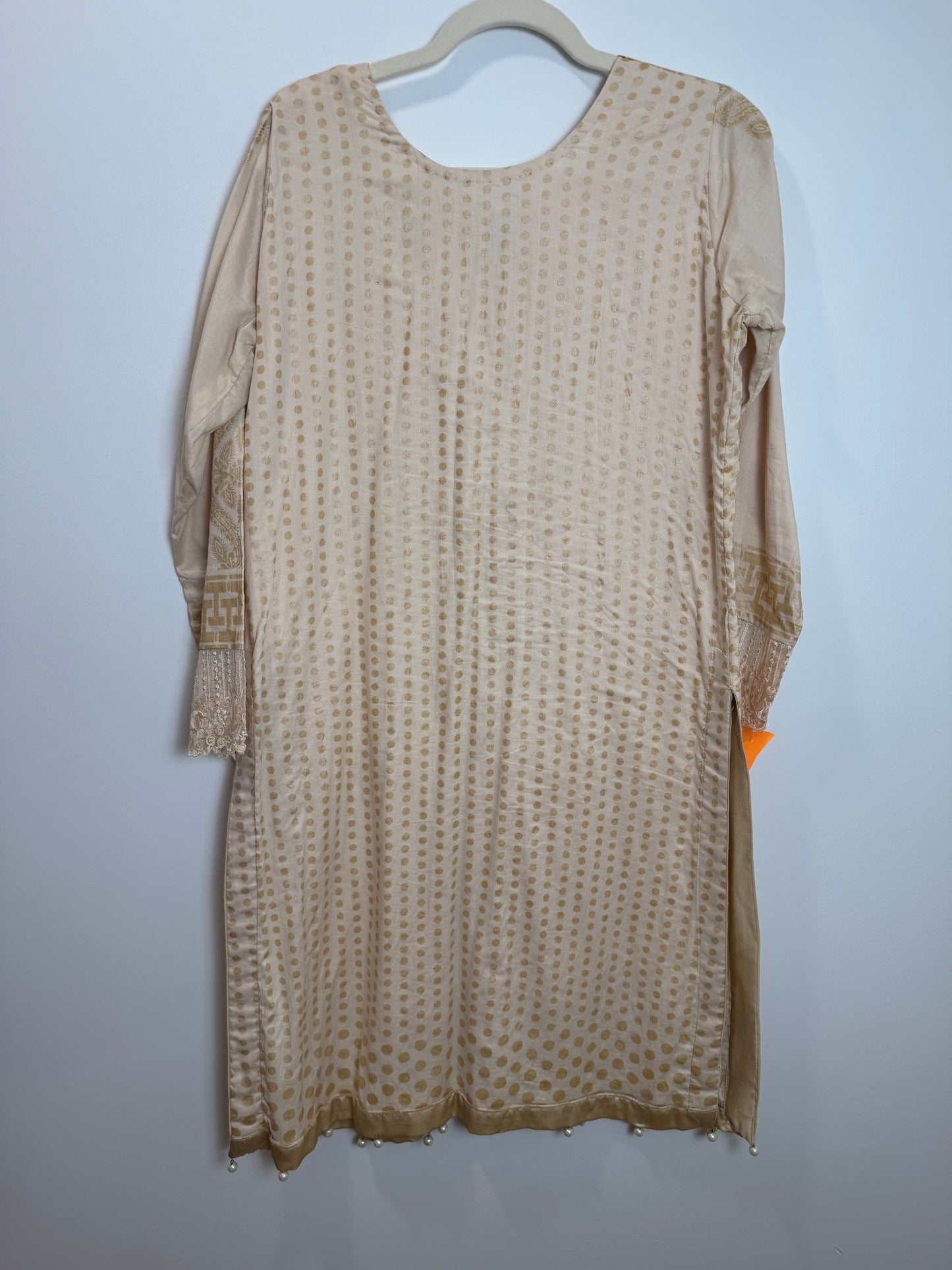 Beige Gold Kurta - 40