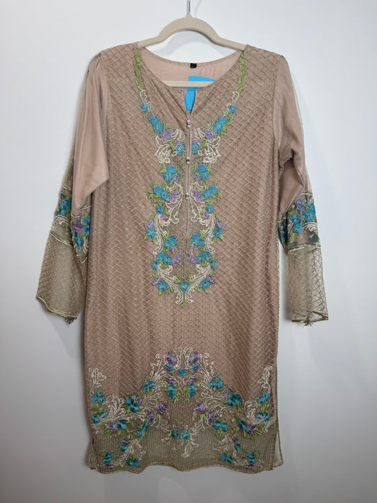 Beige Pastel Kurta - 40