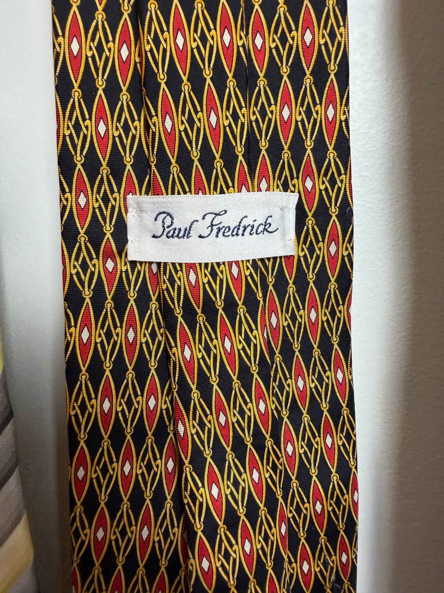 Men’s Designer Tie Lot of 5 Silk Paul Fredrick Per Luomo Henry Grethel