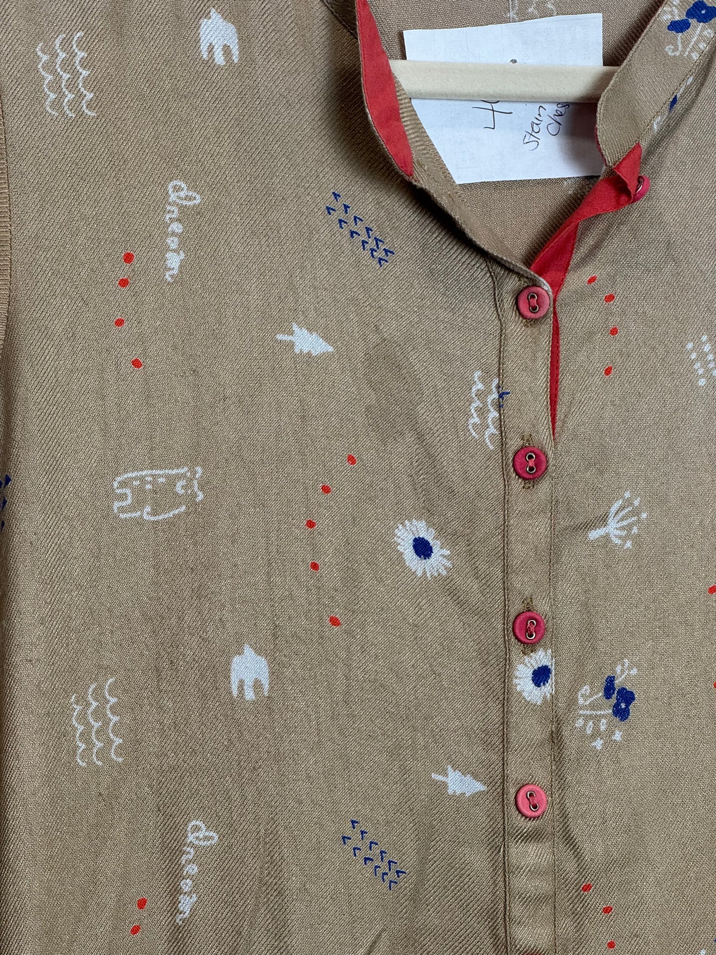 Beige Kurta - 40