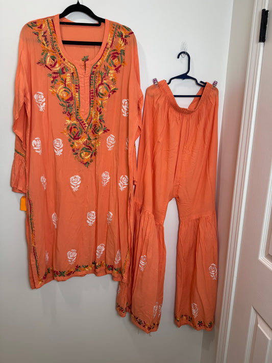 Orange Sharara - 48