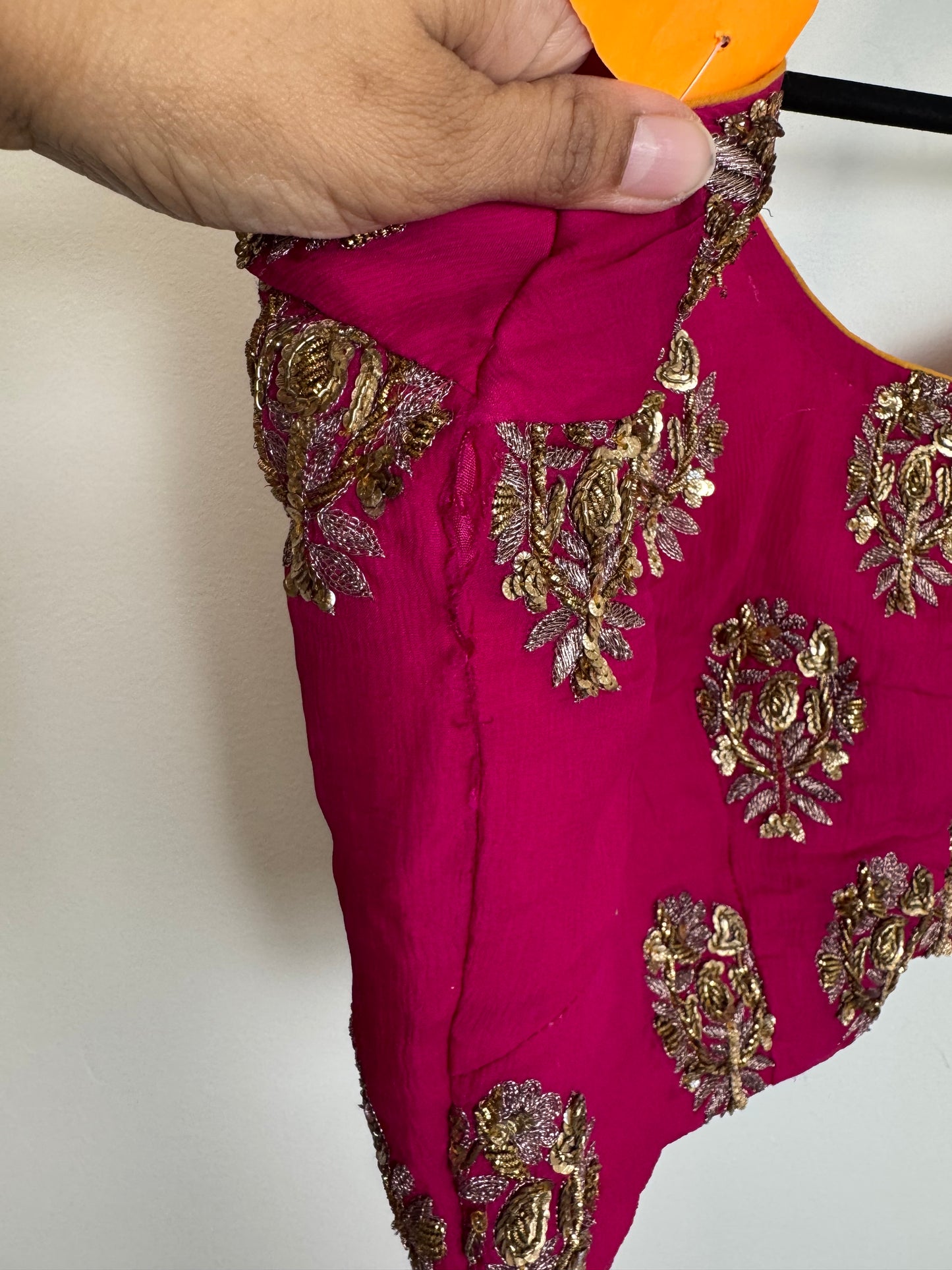 Pink gold blouse - 40
