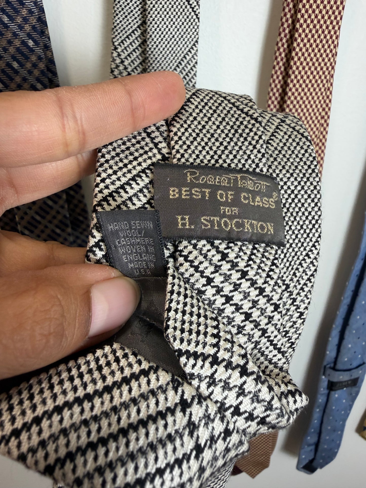 Designer Silk Tie Lot of 5 Barneys J.Crew Robert Talbott Joseph Abboud