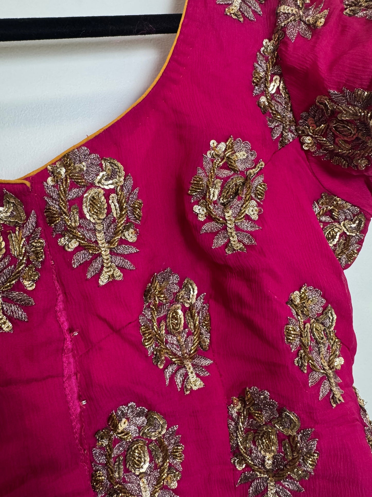 Pink gold blouse - 40