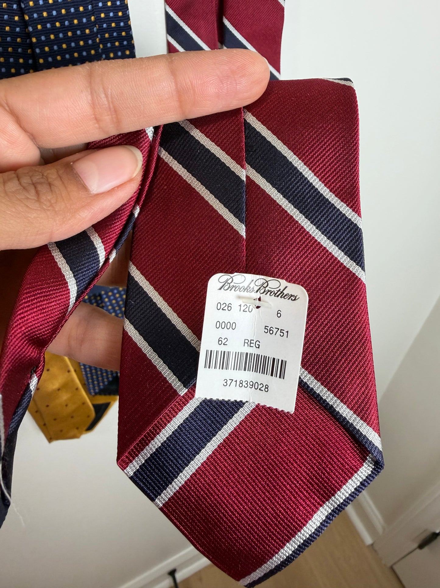 Designer Silk Tie Lot Brooks Brothers H Stockton Pierre Cardin St Andrews