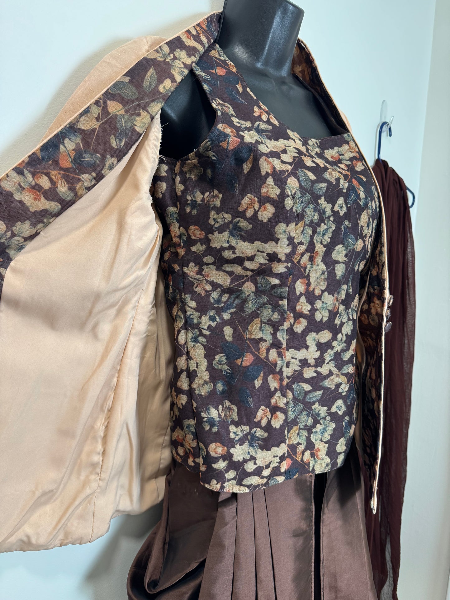 Brown Pink Dhoti - 36