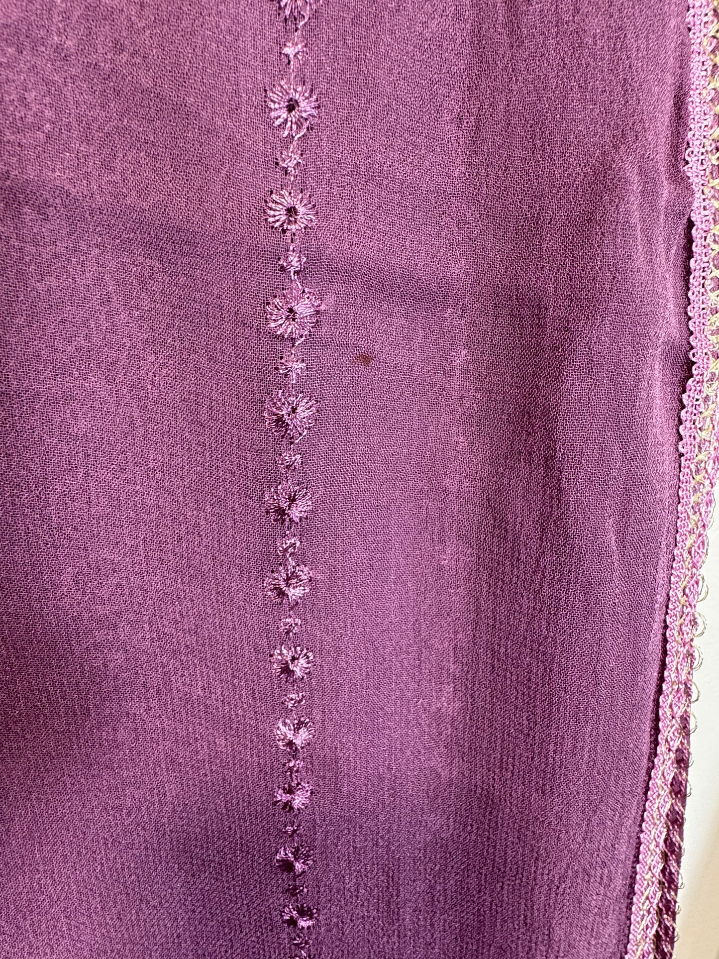 Purple White Suit - 44