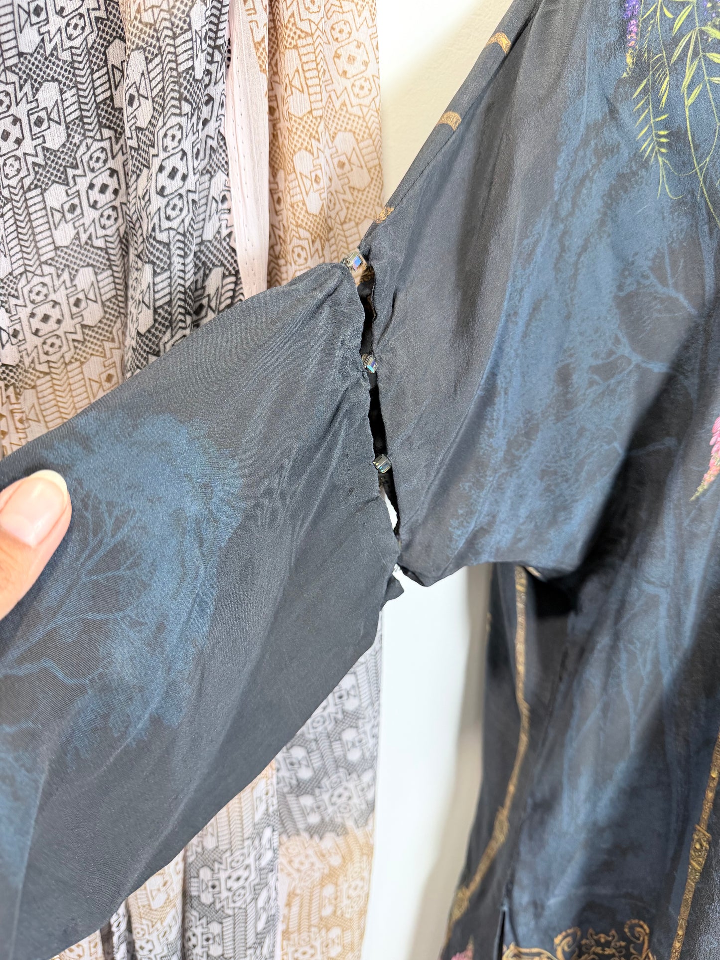 Black Beige Print - Size 40