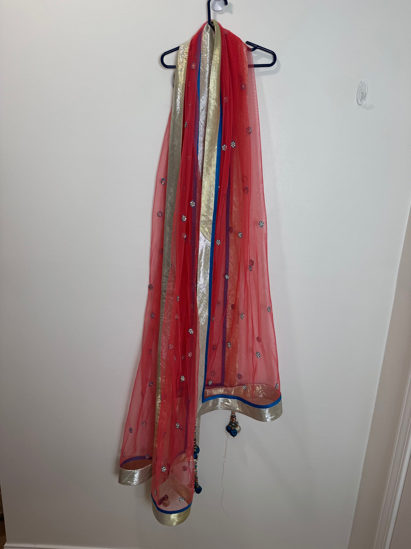 Red Orange Lehenga - 32
