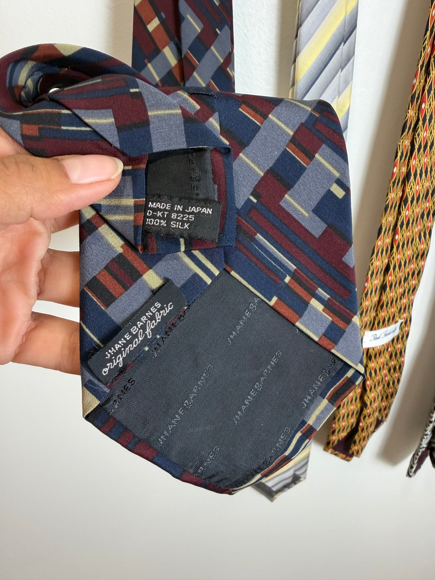 Men’s Designer Tie Lot of 5 Silk Paul Fredrick Per Luomo Henry Grethel