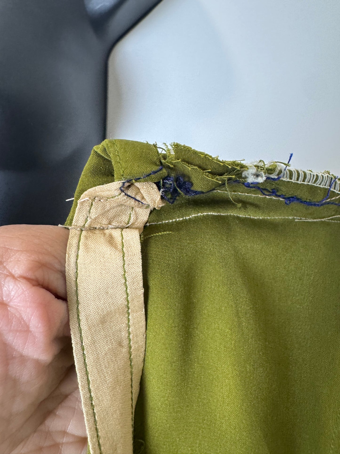Olive Green Suit - 44