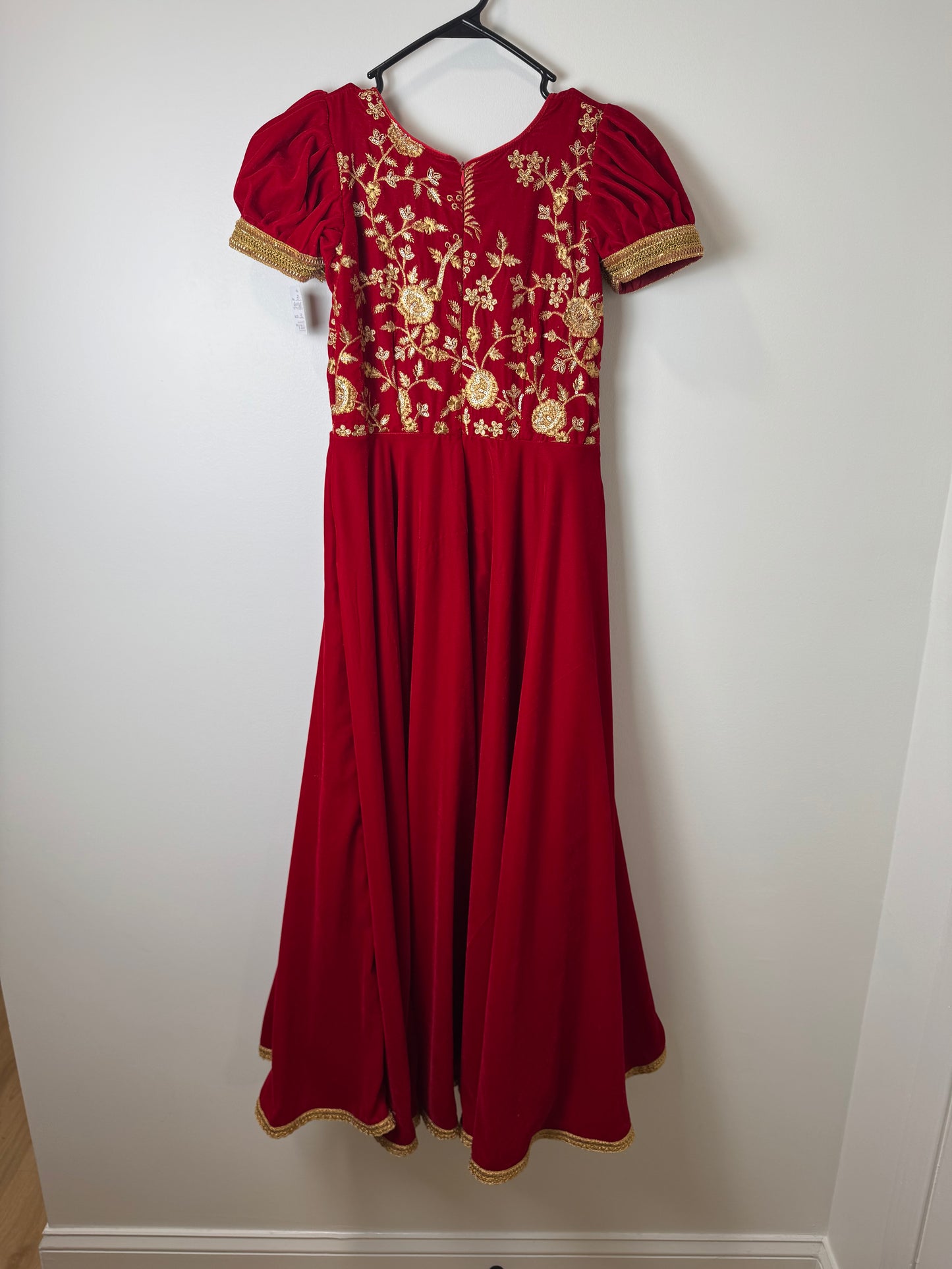 Red Velvet Gown - 30