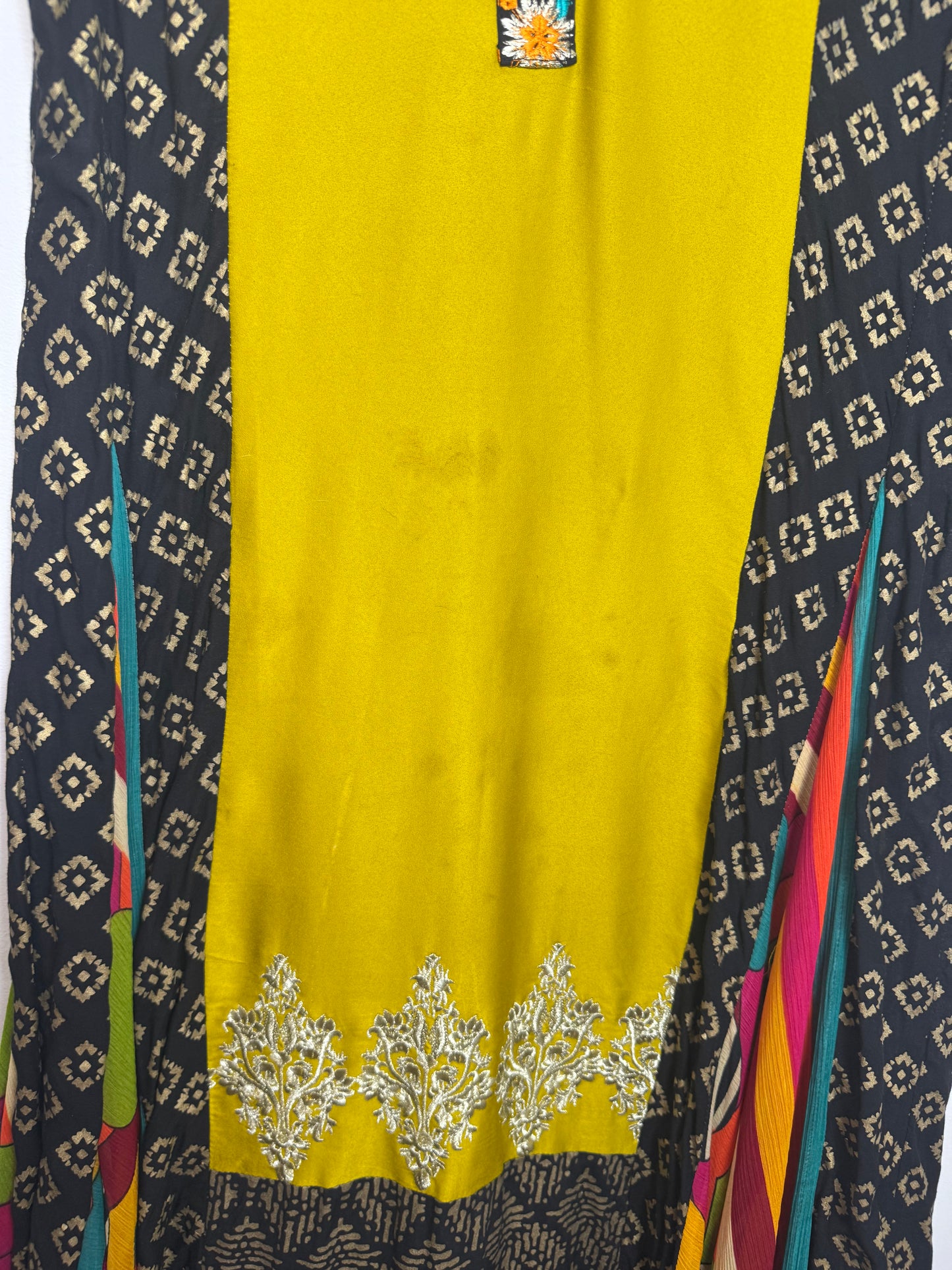 Yellow Multicolor Kurta - 42