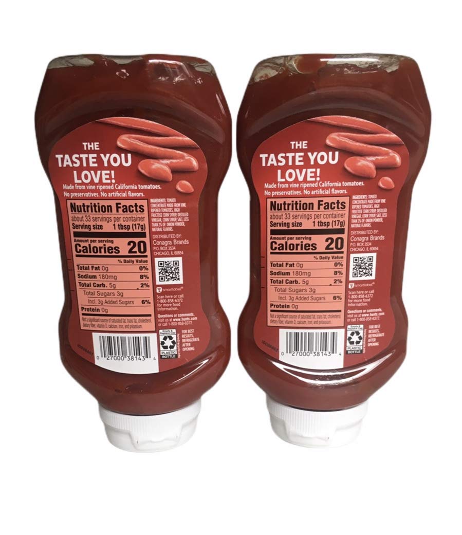 Hunt's All Natural Tomato Ketchup, 38 Oz