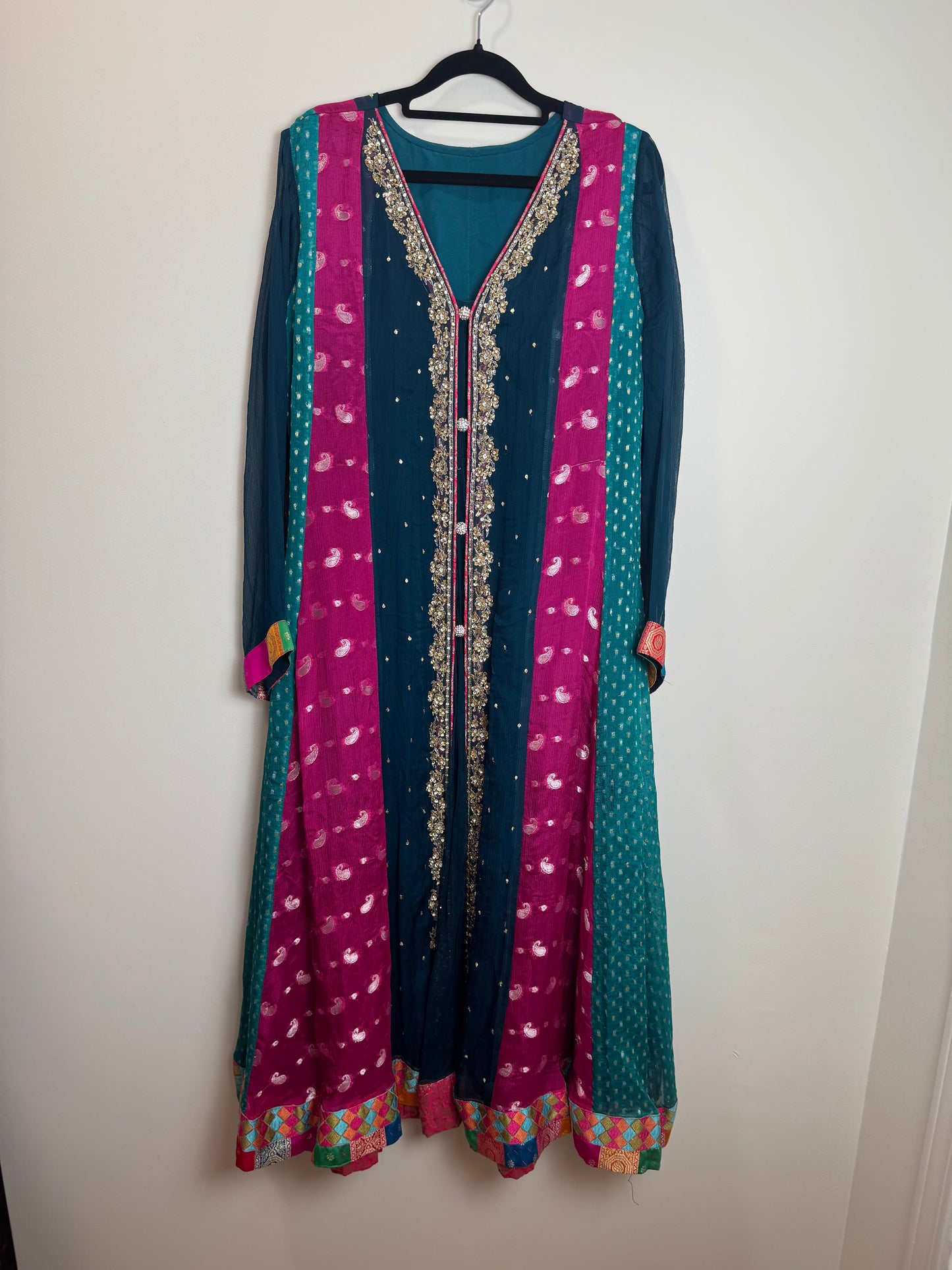 Blue multicolor kurta - 42