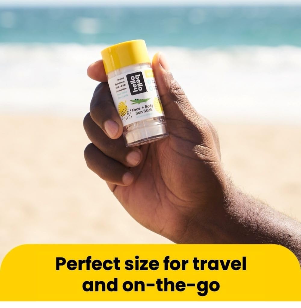 Hello Bello Mineral SPF 55 Sunscreen Lotion with Prebiotics, Water Resistant and Reef Friendly Sun Protection for Babies and Kids, 3 fl oz (Pack of 1)