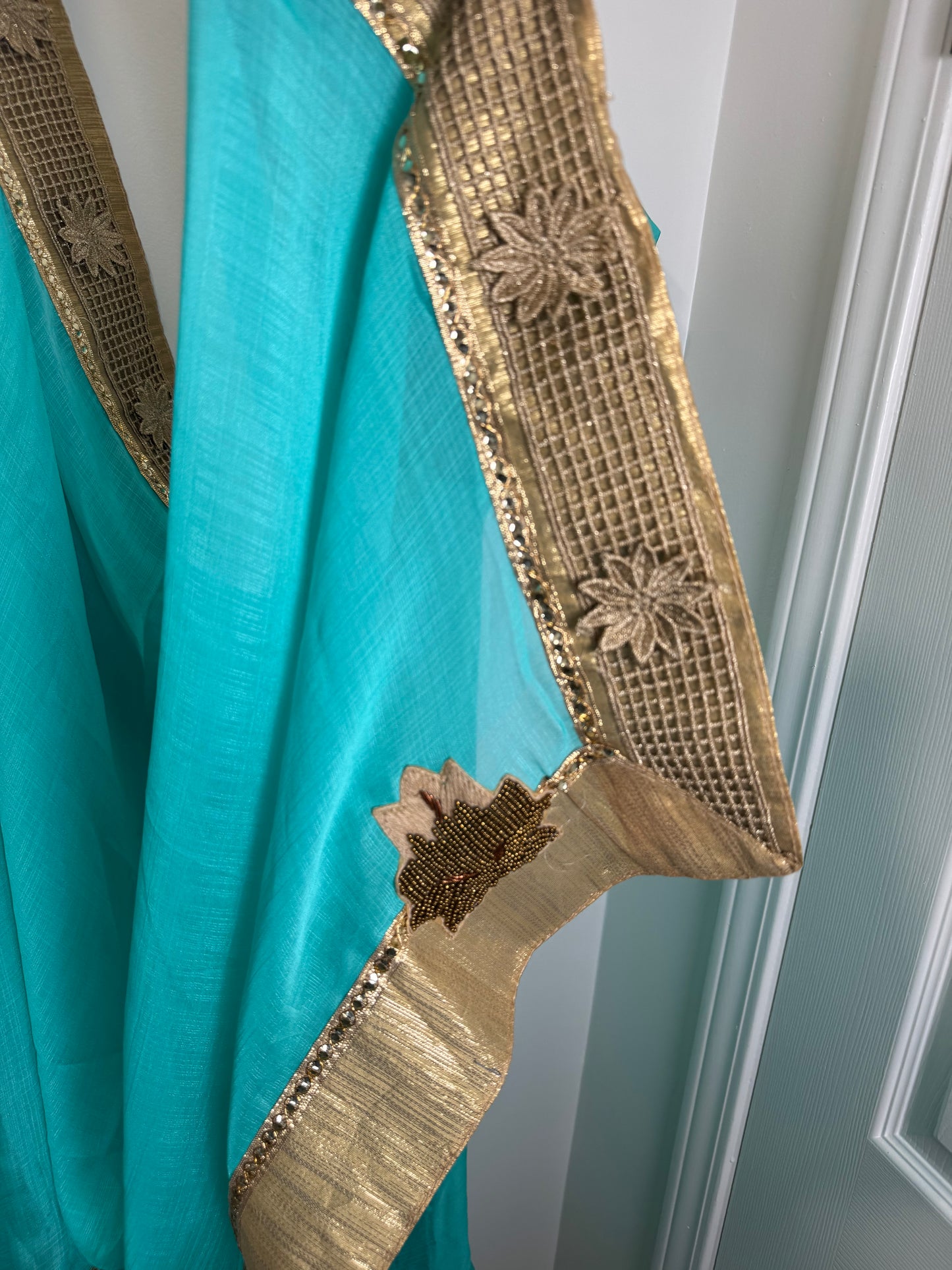 Green Gold Sari
